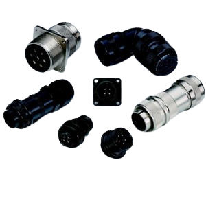 Conector de dados - IC AUTOMATION - reto / cotovelo / com bloqueio