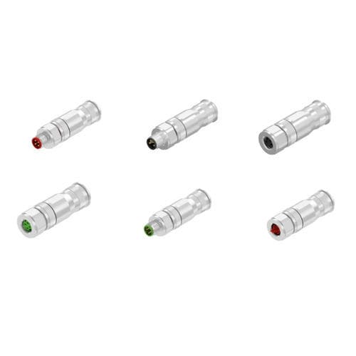 Conector elétrico M8 - IC AUTOMATION - Ethernet / reto / cotovelo