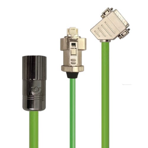Cabo montado de controle - IC AUTOMATION - circular / para servomotor / para sensor-atuador