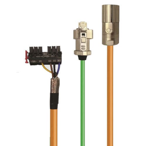 Cabo montado de extensão - 6FX series - IC AUTOMATION - de sinal / para servomotor / sob medida