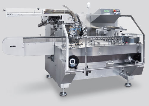 Encartuchadeira intermitente - PMX series - CAM - com abertura superior / horizontal / para a indústria alimentícia