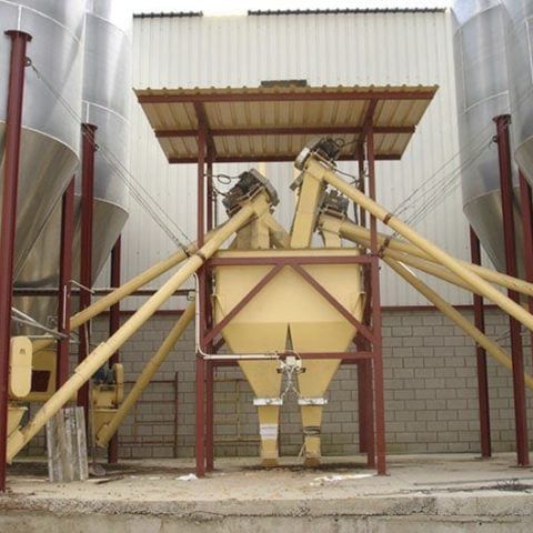 Tremonha de armazenamento - Metaga - de dosagem / para produtos alimentares / para produtos corrosivos