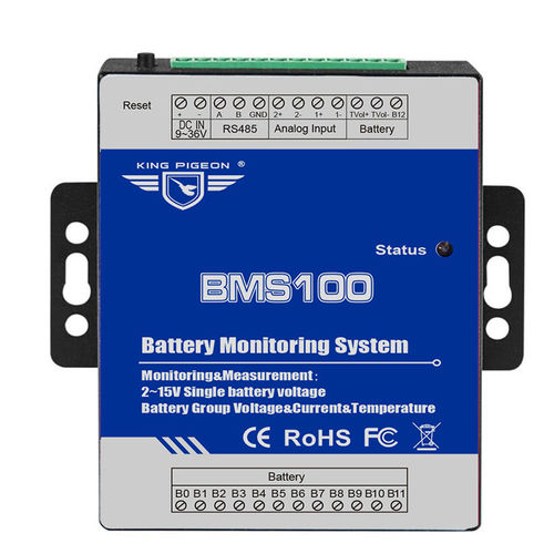 Controlador de baterias de tensão - BMS100 - King Pigeon Communication Co.,Limited - sensor de temperatura