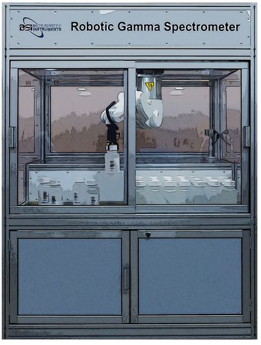 Espectrômetro gamma - baltic scientific instruments - robótica / automático