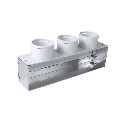 Difusor de ar de seção retangular - FITT AGIX®  - FITT Spa - de parede / metálico