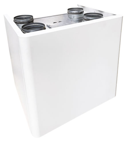 Unidade de ventilação de fluxo duplo - FITT AGIX® CROSS 300-400 - FITT Spa - centralizada / com filtragem integrada / de alto rendimento