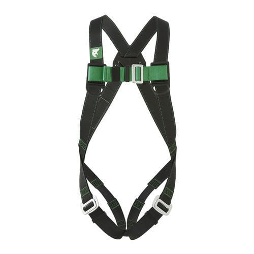 Cinto antiqueda tipo paraquedista - 7SPIC10 - Coverguard - com ponto de conexão dorsal / EN 361 / D-ring