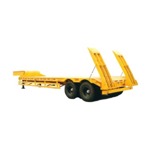 Semirreboque prancha - Guangxi Yuchai Machinery Group Co.,Ltd. - para tambores / com 2 eixos / de arrasto