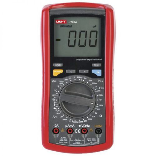 Multímetro portátil - UT70A - Erko - 1000 V / 10 A / de frequência