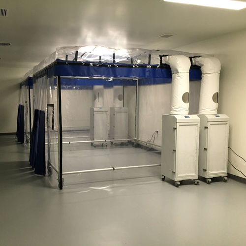 Sala limpa para a indústria farmacêutica - BIO BUBBLE - para laboratório / modular / de contenção biológica