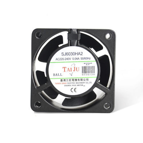 Ventilador IP44 - SJ6030 - Suzhou Taiju Electrical Co., Ltd. - axial / CA / em alumínio