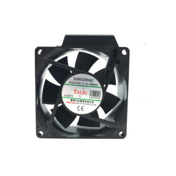 Ventilador IP44 - SJ8025-ADC - Suzhou Taiju Electrical Co., Ltd. - axial / CA / em alumínio