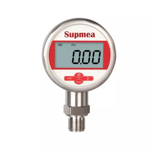 Manômetro absoluto - SUP-Y190 - Supmea Automation - digital / com rosca / para gás