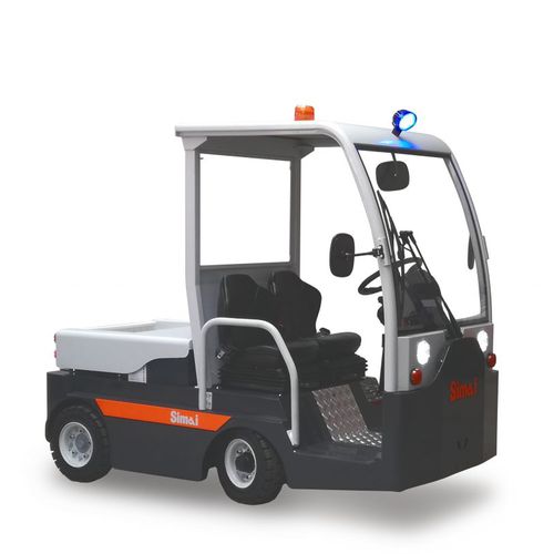 Trator rebocador - TE80IXB - SIMAI SpA - elétrico / de 4 rodas / para operador sentado a bordo