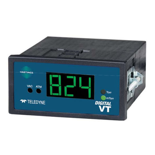 Vacuômetro de termopar - DVT series - Teledyne Hastings Instruments - digital