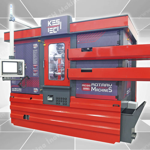 Máquina transfer rotativa - PRO DOUBLE BAR MODEL - KESTECH ROTARY TRANSFER MACHINES - CNC / 8 posições / de alta produtividade