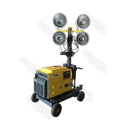 Torre de iluminação de LED - RPLT-1600 - Fujian Robust Power Co., Ltd. - para lâmpada de iodetos metálicos / a diesel