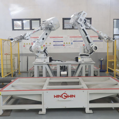 Sistema de corte a jato de água - ABB 4600  - WIN-WIN WATERJET CO.,LTD. - para metais / robótico / de mesa giratória