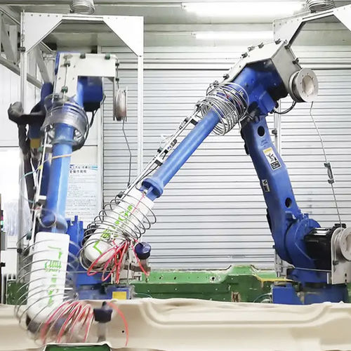 Máquina de corte a jato de água - Yaskawa MH24   - WIN-WIN WATERJET CO.,LTD. - para aço / para carpetes / para a indústria automotiva