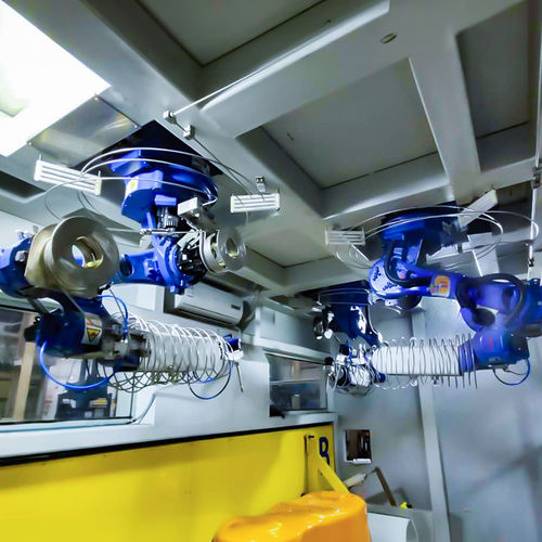 Sistema de corte com braço robótico suspenso - Yaskawa GP20  - WIN-WIN WATERJET CO.,LTD. - a jato de água / para metais / para aplicações industriais