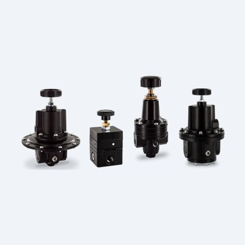 Regulador de pressão de membrana - ALPHA AUTOMATISMES Sarl - de pistão / com cúpula / diferencial