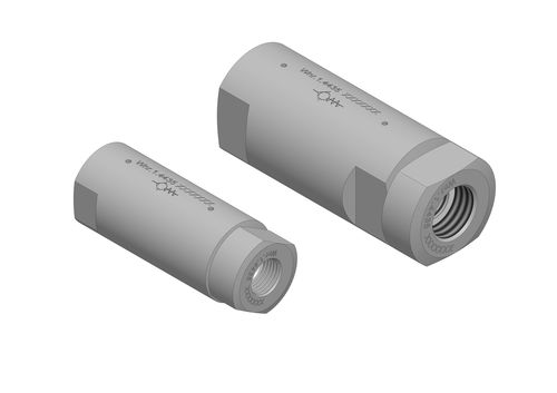 Válvula de retenção para gás - HyCheckValve - ALPHA AUTOMATISMES Sarl - de gás / para hidrogênio / com rosca