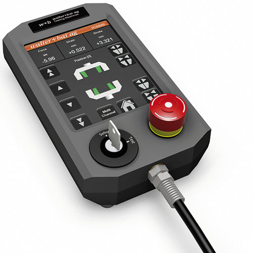 Controle remoto com fio - walterbaiag - com tela sensível ao toque / industrial / de segurança