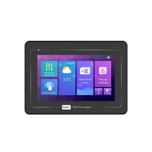 Módulo de visualização 7" - DMG10600T070_A5W - Beijing DWIN Technology Co., Ltd. - TFT LCD / IPS / com tela sensível ao toque capacitiva