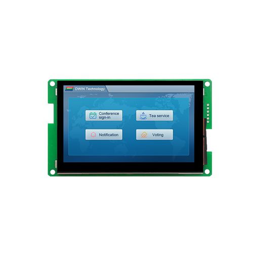 Módulo de visualização 4,3" - DMG80480C043_01WTC - Beijing DWIN Technology Co., Ltd. - TFT LCD / IPS / com tela sensível ao toque capacitiva