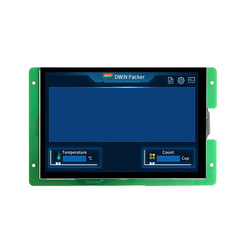 Monitor para máquinas industriais - DMG12800C070_03W - Beijing DWIN Technology Co., Ltd. - TFT-LCD / com tela sensível ao toque resistiva / com tela sensível ao toque capacitiva