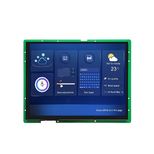 Painel de visualização HMI - DMG10768C104_03W - Beijing DWIN Technology Co., Ltd. - TFT LCD / IPS / com tela sensível ao toque capacitiva