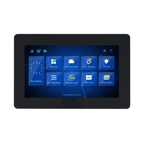 Monitor de alta resolução - DMG19108C116_05W - Beijing DWIN Technology Co., Ltd. - LCD / com retroiluminação LED / industrial