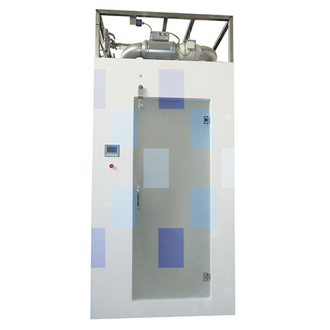 Chuveiro de segurança de descontaminação - RLM-650 - ALBIAN GROUP - de piso / para laboratório / para sala limpa