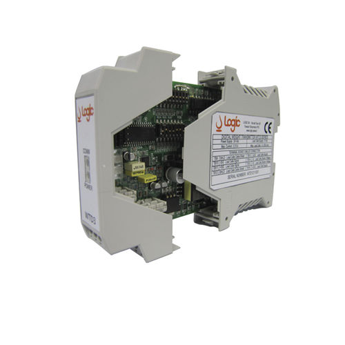 Condicionador de sinal digital - WTD-3 - Logic S.r.l. - RS-485 / para trilho DIN / para extensômetro