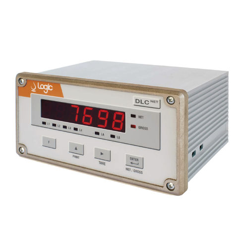 Módulo de interface com display - DLC-NET series - Logic S.r.l. - ProfiNet / PROFIBUS / para sensor de força