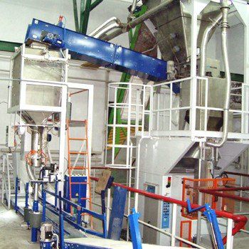 Linha de embalagem para fertilizante em pó - Technowagy Ltd
