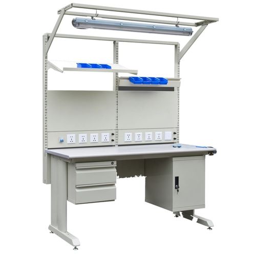 Bancada de trabalho em aço inoxidável - G722M series - ChengDu SanJi Technology Co.,LTD - com gavetas