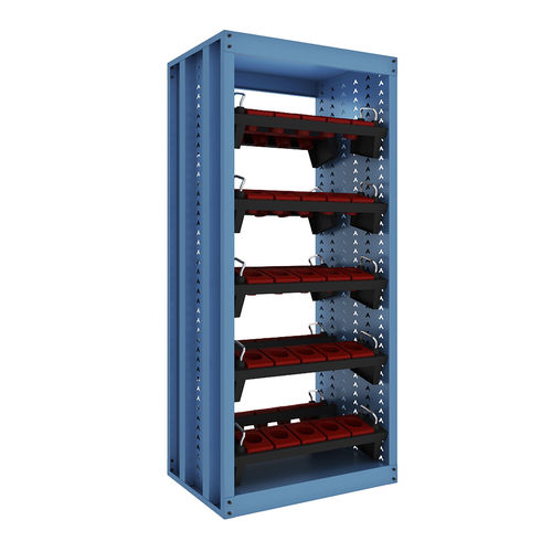Estante industrial para oficina - FG-3019 - ChengDu SanJi Technology Co.,LTD - multiarmazenamento / de dupla face / regulável