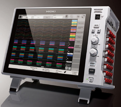 Digitalizador-osciloscópio analógico - HiCORDER MR series - HIOKI EUROPE GmbH - de 16 canais / de 32 canais / de alta velocidade