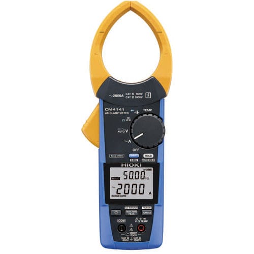 Multímetro tipo pinça digital - CM437 series - HIOKI EUROPE GmbH - portátil / 600 V / 1000 V