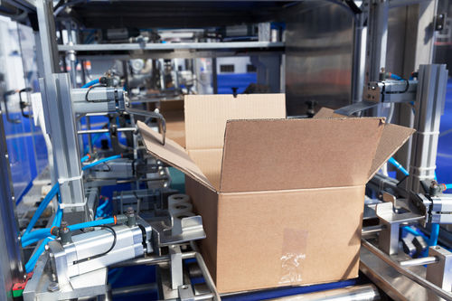 Formadora de caixas automática - Horan Automation and Consulting - cola quente hot-melt / fita adesiva