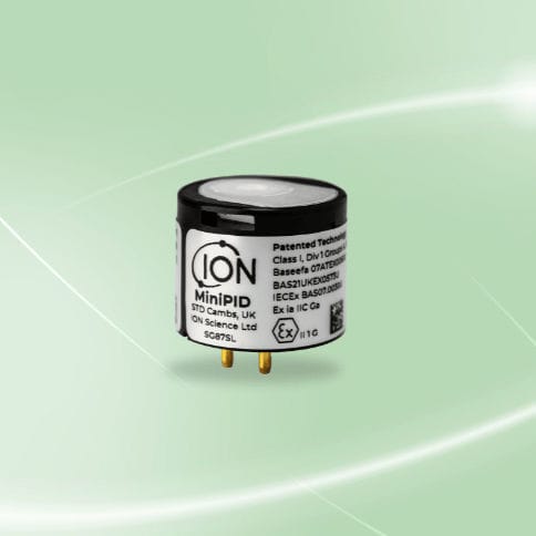 Sensor de vapores orgânicos voláteis de VOC - MiniPID 2 PPB - ION Science Global - de fotoionização / miniatura