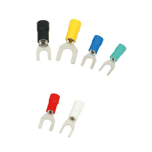 Terminal sem solda olhal - TU-JTK - Rongwei Electric Co.,Ltd - de garfo / tubular / isolado
