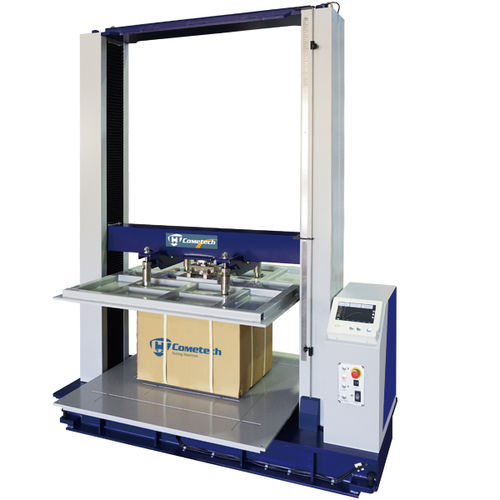 Máquina de ensaio de compressão - QC-121D1 - Cometech Testing Machines - para caixa de papelão / para papel / para embalagens