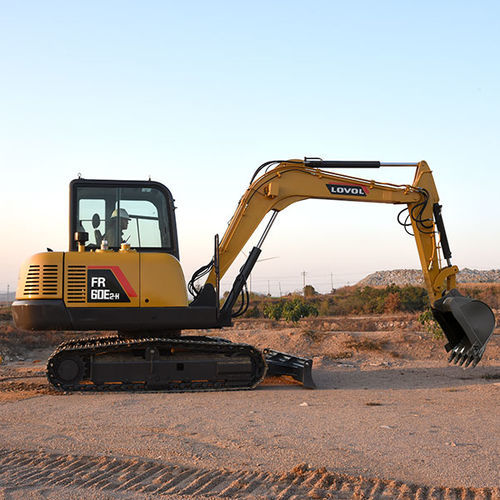 Escavadeira de médio porte - FR60E2-H - Lovol Heavy Industry Co., Ltd. - de esteiras / a diesel / para construção civil