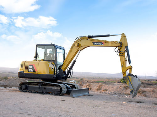 Escavadeira de médio porte - FR65E2 - Lovol Heavy Industry Co., Ltd. - de esteiras / a diesel