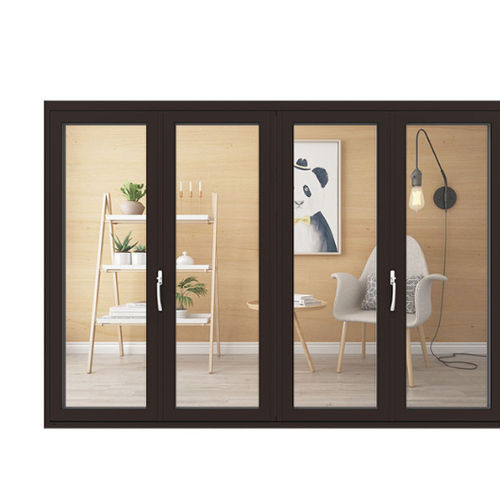 Sistema de portas de correr - D93-1 - Fujian Fen'an Aluminium Co., Ltd. - camarão / de alumínio / para ambiente interno