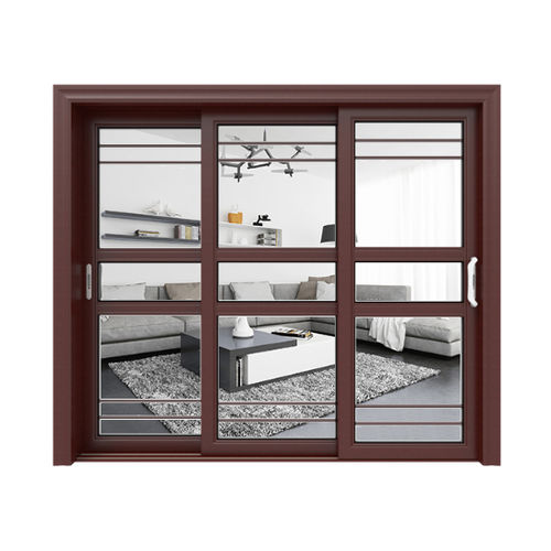 Sistema de portas de correr - J168-1-FA022 - Fujian Fen'an Aluminium Co., Ltd. - de alumínio / para ambiente interno