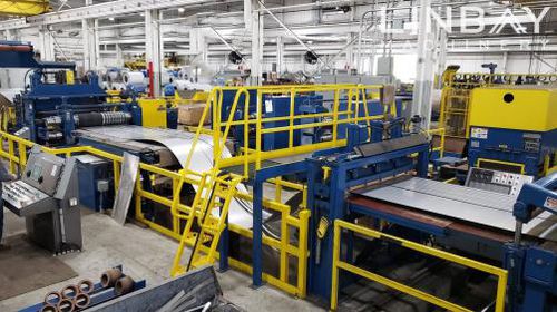 Máquina de corte longitudinal - SLT series - WUXI LINBAY MACHINERY CO.,LTD