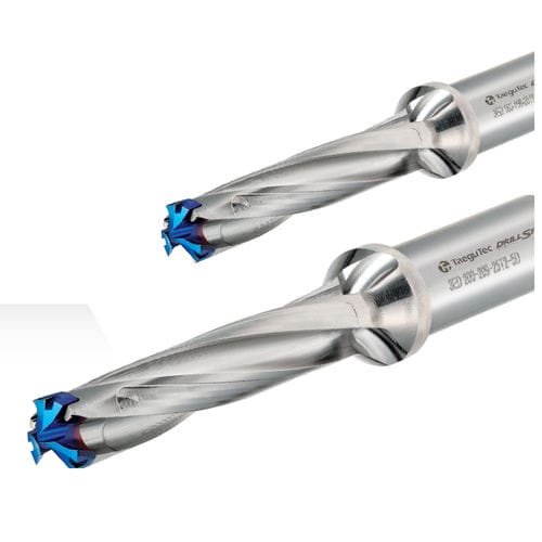 Broca inteiriça - 3ED series - TAEGU TEC España - para aço / para ferro fundido / com refrigeração interna